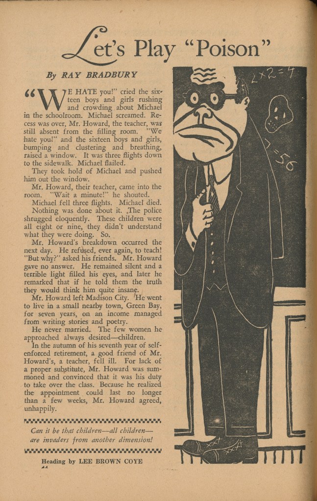 Preposterously Ray Bradbury’s Preposterously Productive 1946 | First Fandom Experience